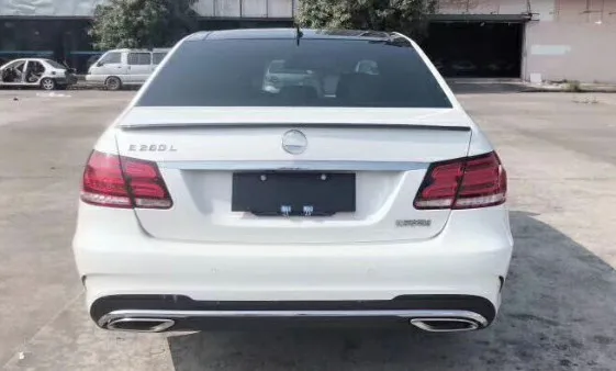 

Спойлер для Benz W212 E320LE260LE300LE63, маленький спойлер из АБС-пластика, заднее крыло, грунтовка, цветной спойлер для W212, 4 двери