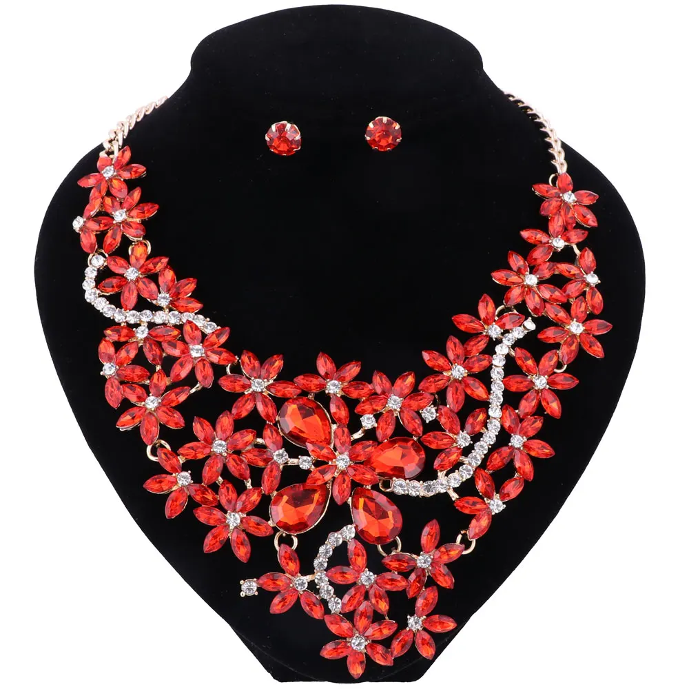 Женские вечерние комплекты ювелирных изделий в стиле бохо с сережками и