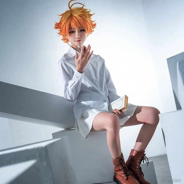 Аниме «обещанная Neverland» Рей Норман Эмма Косплей Костюм с татуировками Yakusoku no Neverland школьная форма косплей костюм