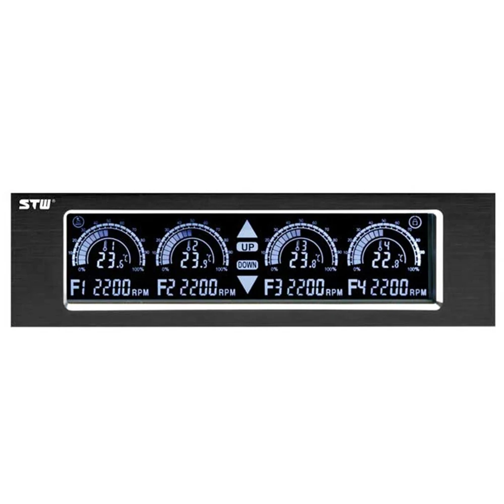 STW-5043 5 25 &quotЖК-контроллер скорости вентилятора Стандартный привод охлаждающий