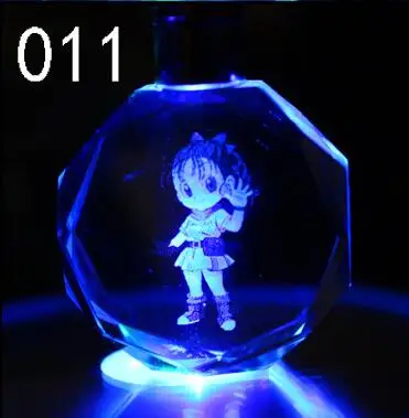 10 Аниме Dragon Ball Z смола фигурка брелок светодиодный держатель фигура Сон Гоку Вегета Буу Сон Гоку Jr брелки для ключей игрушки для ключей Led Goku брелок - Цвет: 10