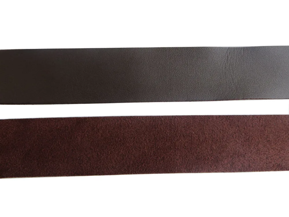 Лента из искусственной кожи и замшевого шнура плоская черная/коричневая лента с