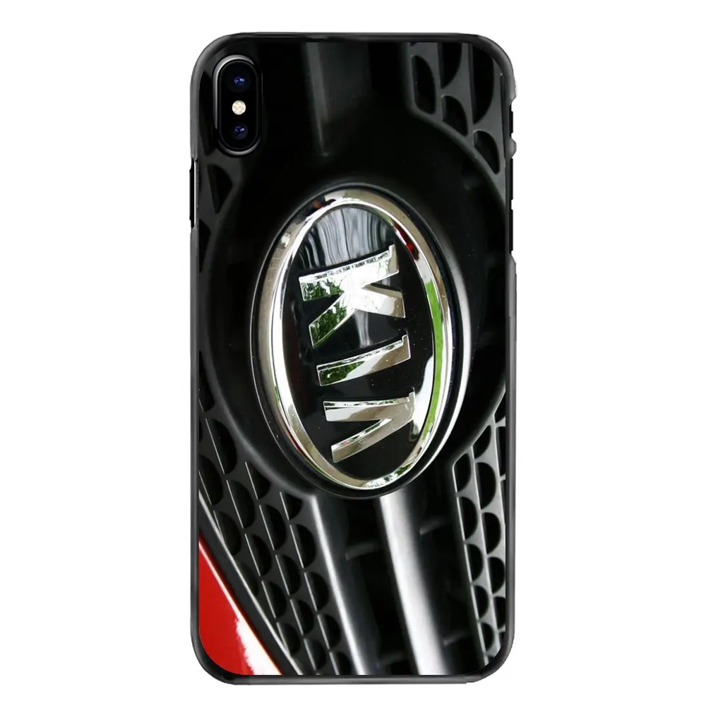 Логотип Kia корейский с изображением автомобиля бренды для Iphone 4 4s 5 5S 5C SE 6 S 7 8 плюс X
