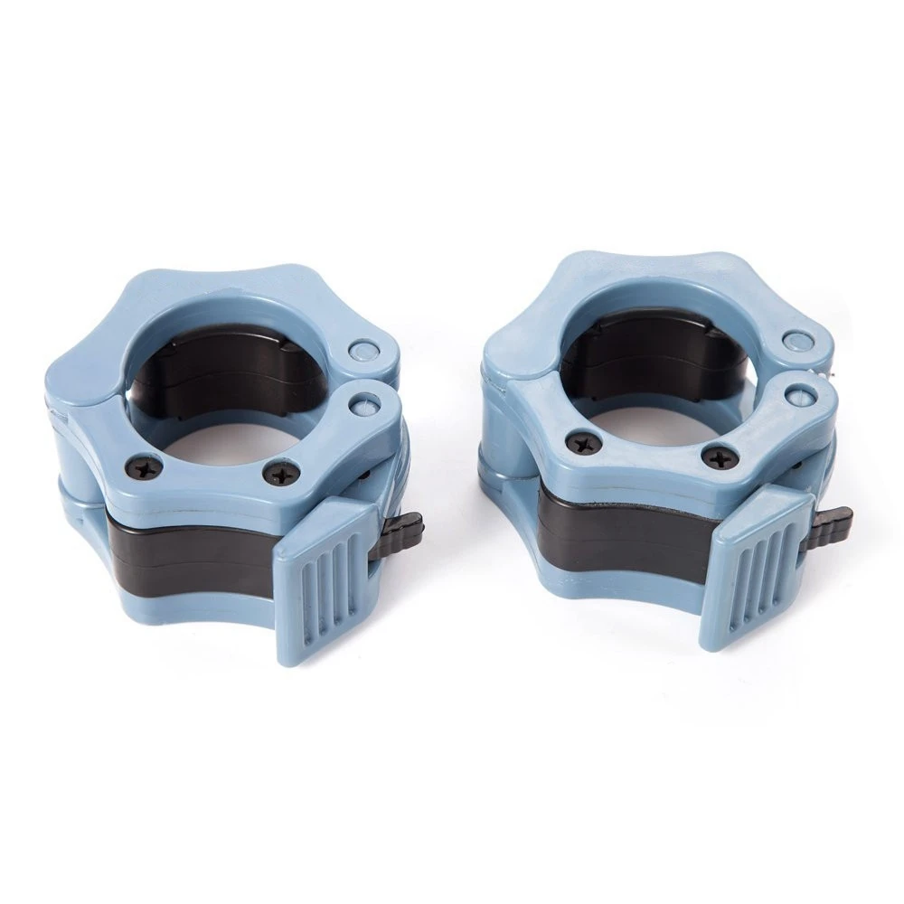 Зажим для штанги 1 пара 2 дюйма ошейник спортзала тяжелая тяга хомуты фитнеса|barbell