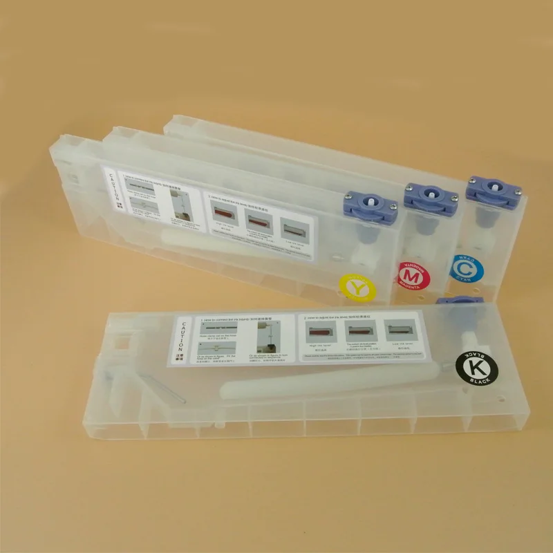 Бесплатная доставка 220 мл многоразовый картридж для чернил принтера Roland/Mimaki/Mutoh 6