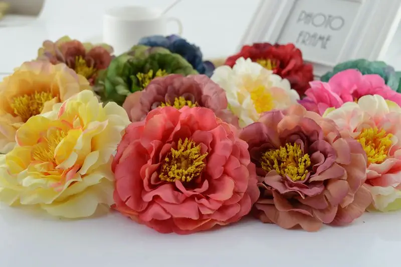 Искусственные цветы для дома свадьбы украшение автомобиля букет невесты Ручной