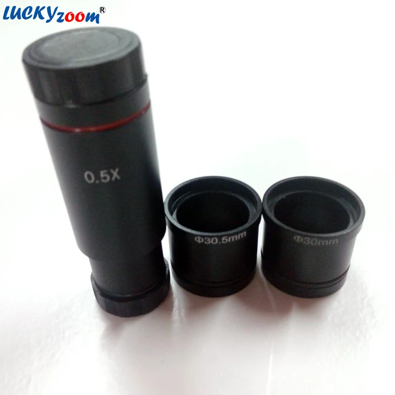 Объектив для микроскопа 0.5X C Mount 23 2 мм 30 5 CCD CMOS камера адаптер цифровой окуляр
