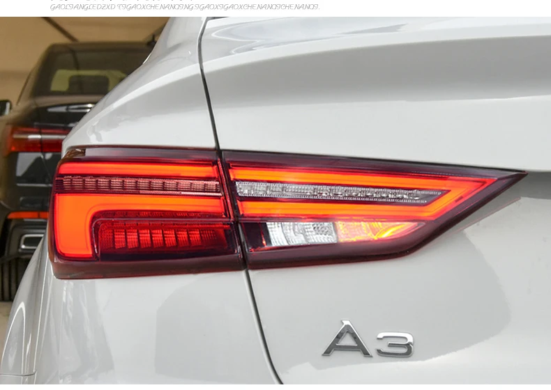 Автомобильный стильный задний фонарь, задний фонарь, чехол для Audi A3 S3 2013- светодиодный задний фонарь, задний фонарь, Задняя Крышка багажника