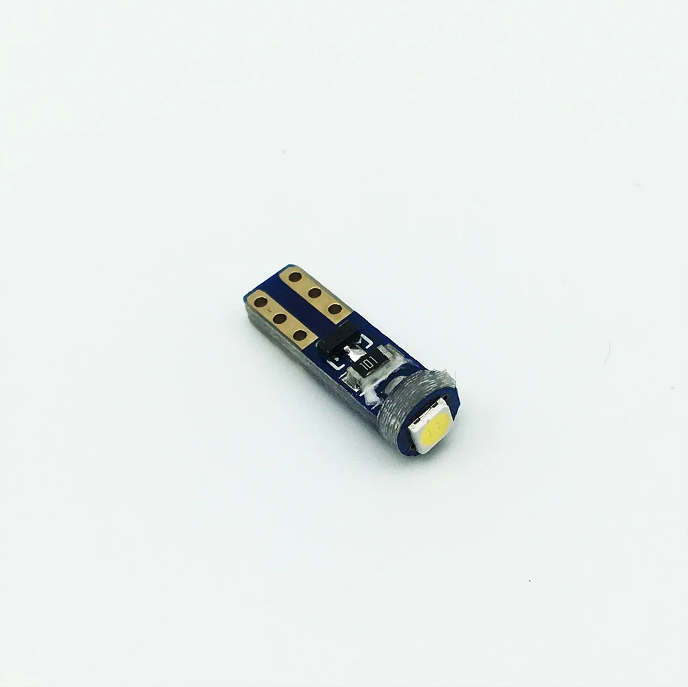 Новый 4 шт. W3W T5 светодио дный 1SMD 3030 автомобиль лампа Canbus ОШИБОК Dashborad инструмент