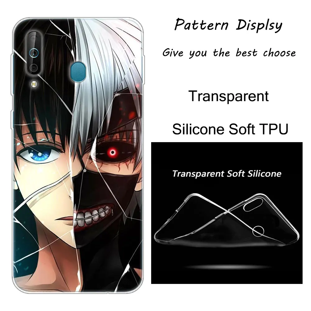 013 Лидер продаж японское аниме «Tokyo Ghoul силиконовый чехол для samsung Galaxy A80 A70 A60 A50 A40 A40S A30 A20E A2CORE M40 Примечание 10 плюс 9 8 5 - Цвет: 013