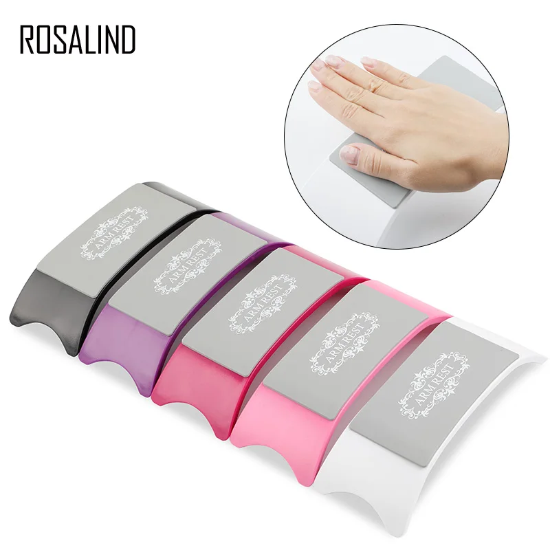 Силиконовая подушка для ногтей ROSALIND художественная Подушка 5 цветов держатель