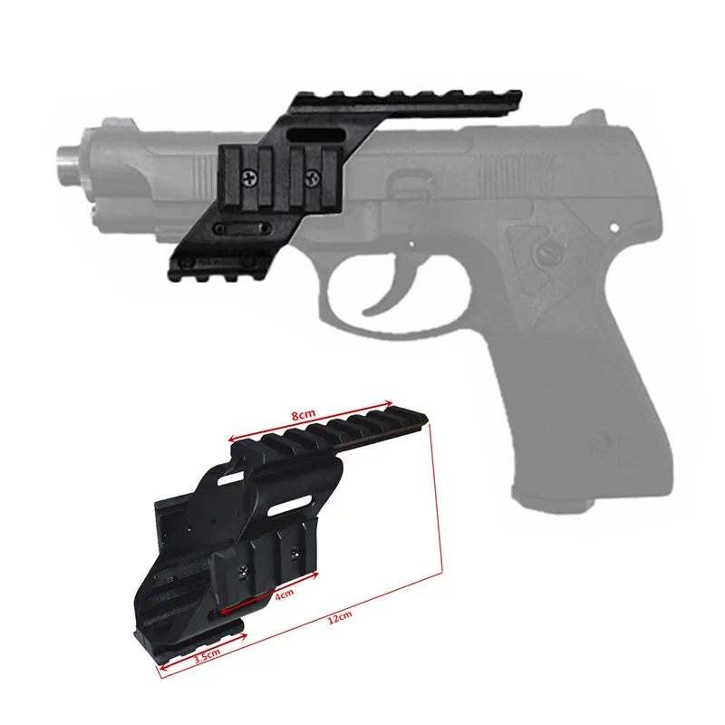 Универсальный Тактический Пистолет AEG пластиковое полимерное основание Quad Rail