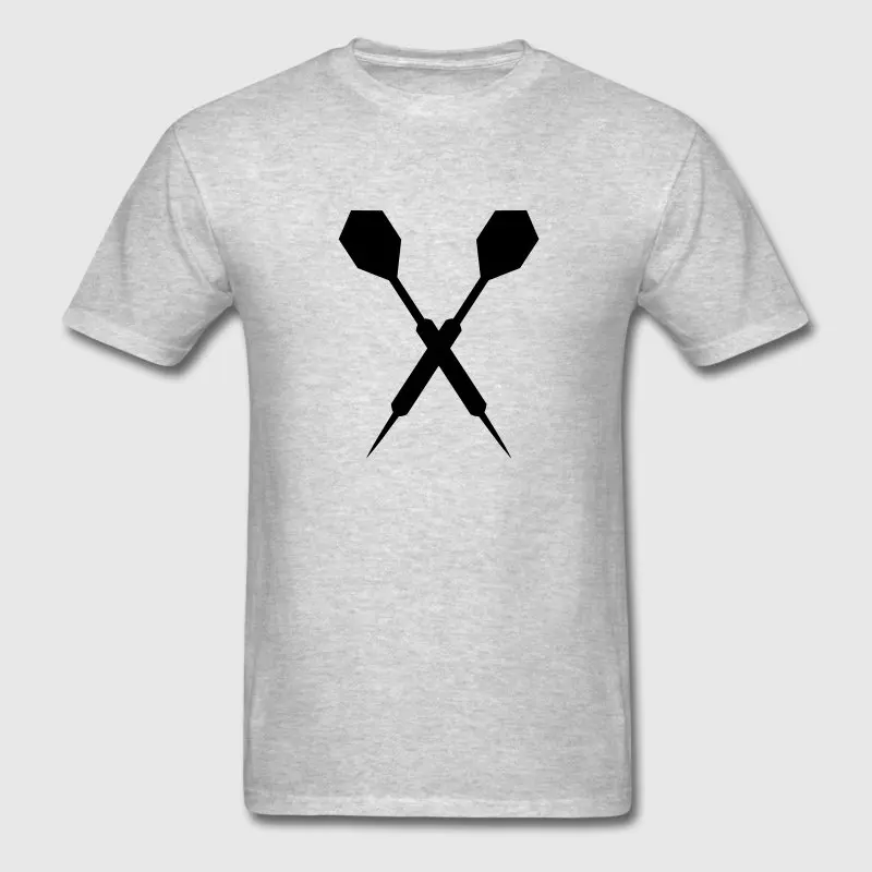 Новая мода футболка для Для мужчин Homme Dart футболки одноцветное круглый вырез