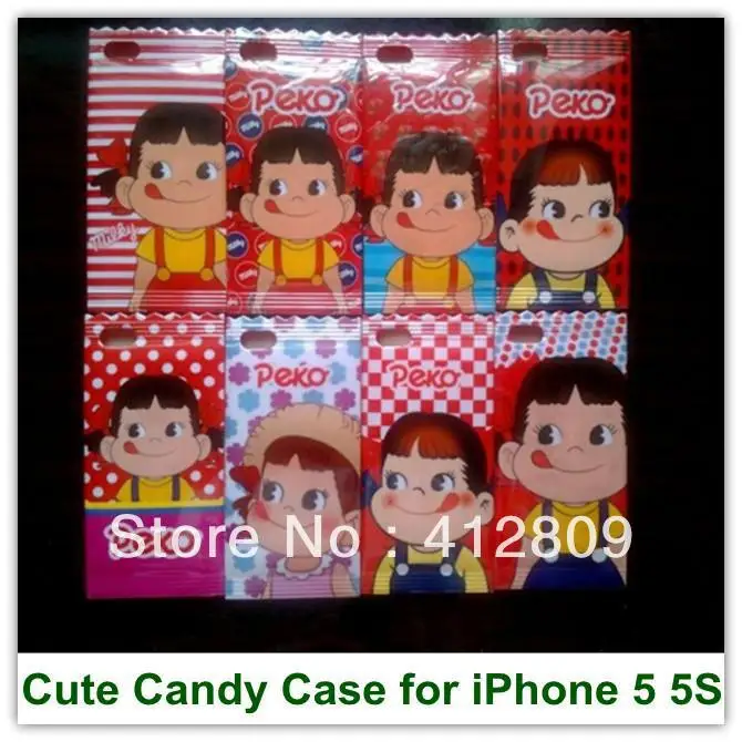 Милые желейные свадебные конфеты в виде пудинга 1 шт. мягкий чехол из ТПУ с Пеко и