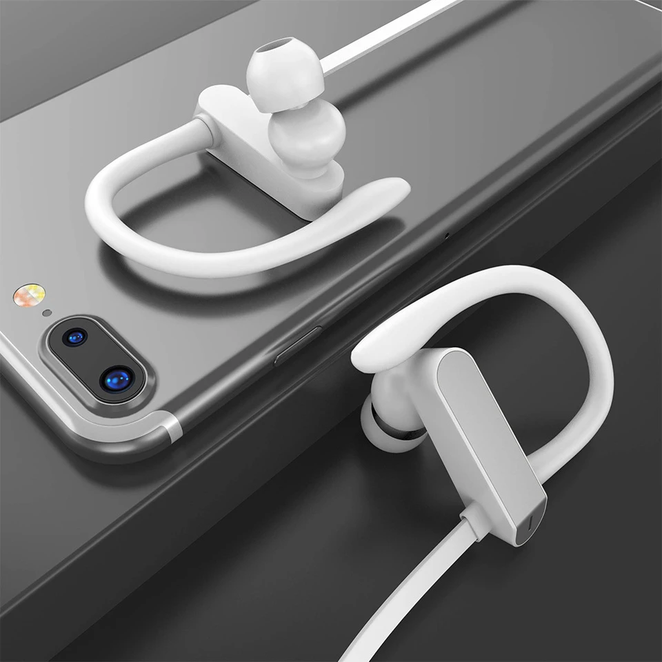 RUKZ T05 Стерео Профессиональный спорт HiFi наушники с HD микрофоном для смарт iPhone MP3 BASS