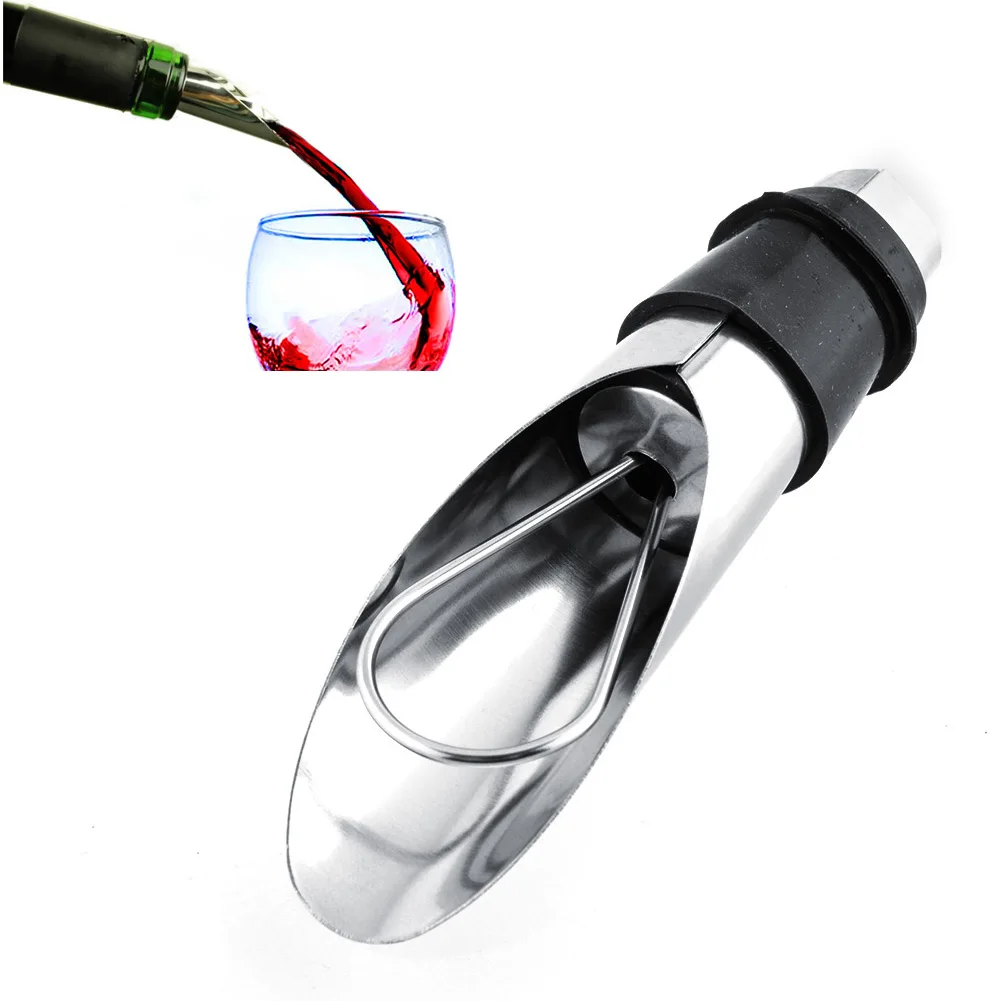 Нержавеющая сталь вакуумный насос винная Бутылка пробка Воронка Pourer Графин приправа Соус Бутылка пробка аксессуары для кухонного бара