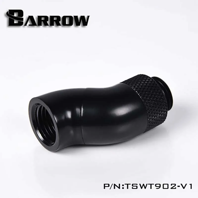 Вращающееся устройство для кулера 90 градусов двойное вращение G1/4 воды