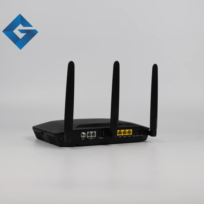 Оригинал 100% новый FH GPON ОНУ HG268XF с CATV + 2 телефона usb 4lan | Мобильные телефоны и