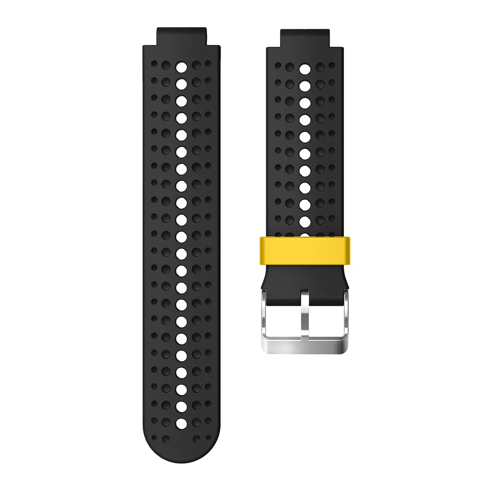 8 видов цветов силиконовый сменный ремешок для наручных часов для Garmin Forerunner 230/235/220/620/630/735 часы Спорт на открытом воздухе наручных