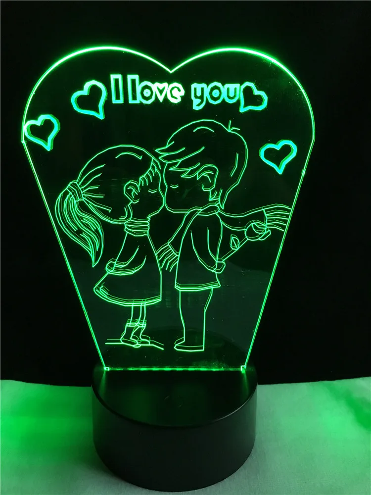 3d лампа светодиодсветодиодный с пультом ДУ USB RGB|Ночники| |