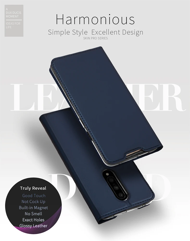 Чехол-книжка DUX DUCIS из искусственной кожи для Oneplus 7 Pro, магнитный чехол-кошелек для телефона Oneplus 7 Pro One plus 7 6,5 дюймов, новинка