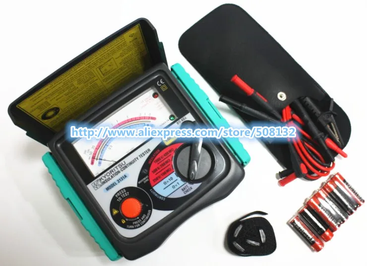 Аналоговый тестер изоляции и непрерывности Kyoritsu 3131A!! Новинка!|insulation tester meter|analogue