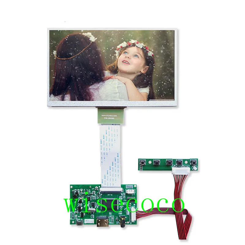 7 дюймовый Raspberry Pi 3 Model B + ЖК дисплей 800*480 TFT экран приводная плата для Orange Pi|Экраны
