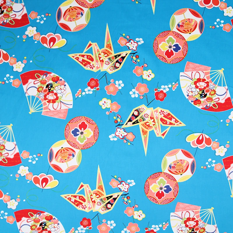 Оригами ткань в ретро стиле раньше хлопчатобумажная для сумки сделай сам 1 заказ =