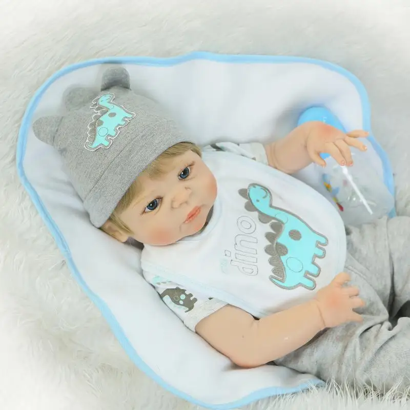 NPK 22 &quotполностью силиконовая кукла Bebes Reborn игрушки для детей настоящая живая