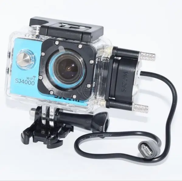 SJCAM SJ5000 мотоциклетный водонепроницаемый чехол для SJ5000 SJ4000 Cam зарядный чехол для sj cam SJ5000X Elite аксессуары для экшн-камеры