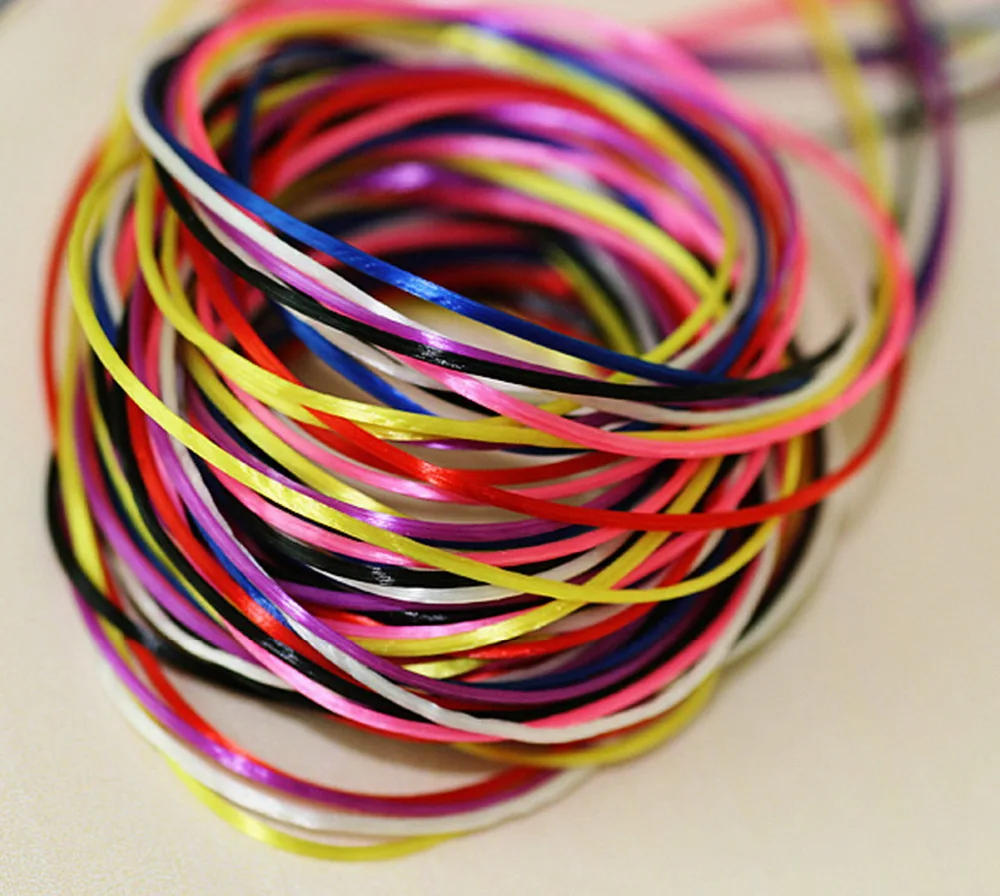 Шнур/нить для бижутерии 1 рулон x 8 м длина 0 7 мм|beading cord|crystal linejewelry making |