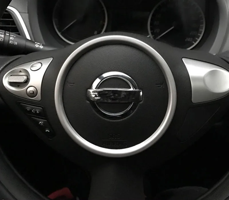 Для Nissan Sentra 2013-2018 декоративные круглые Блестки на руль яркие наклейки для