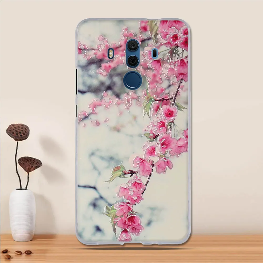 Чехол для huawei mate 10 Pro, силиконовый чехол для huawei mate 10 Pro, чехол из ТПУ, противоударный чехол для huawei mate 10 Pro, чехол