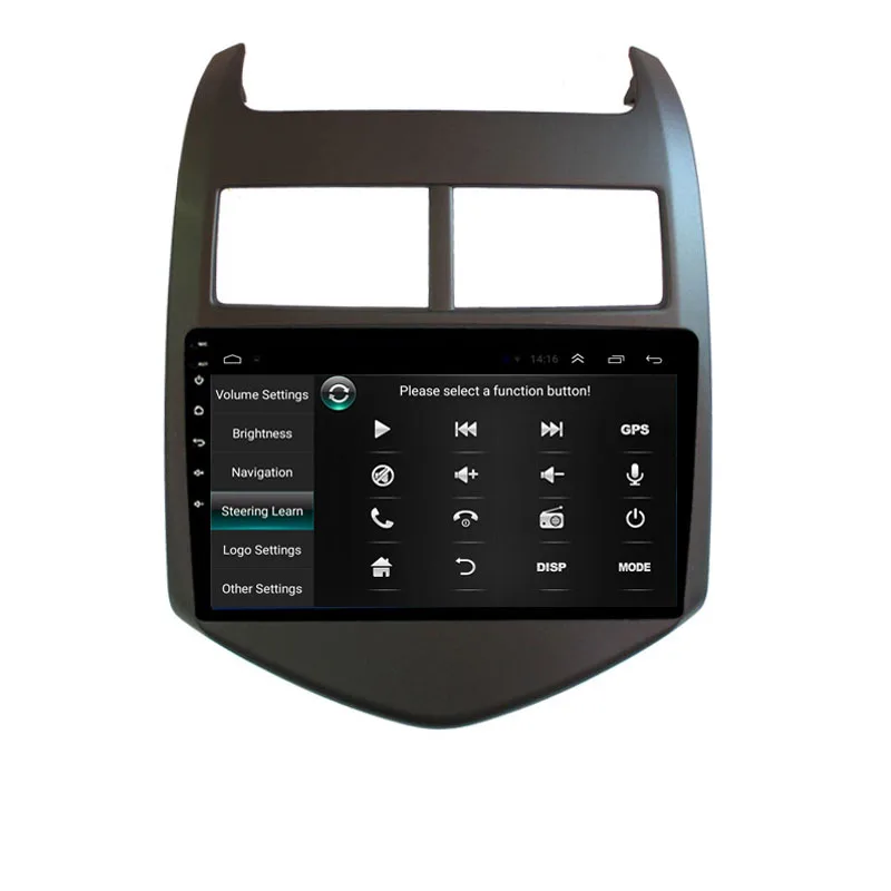 9 дюймов android 8 1 автомобильный dvd мультимедиа gps навигация для Chevrolet Aveo/Sonic 2011 2012 2013