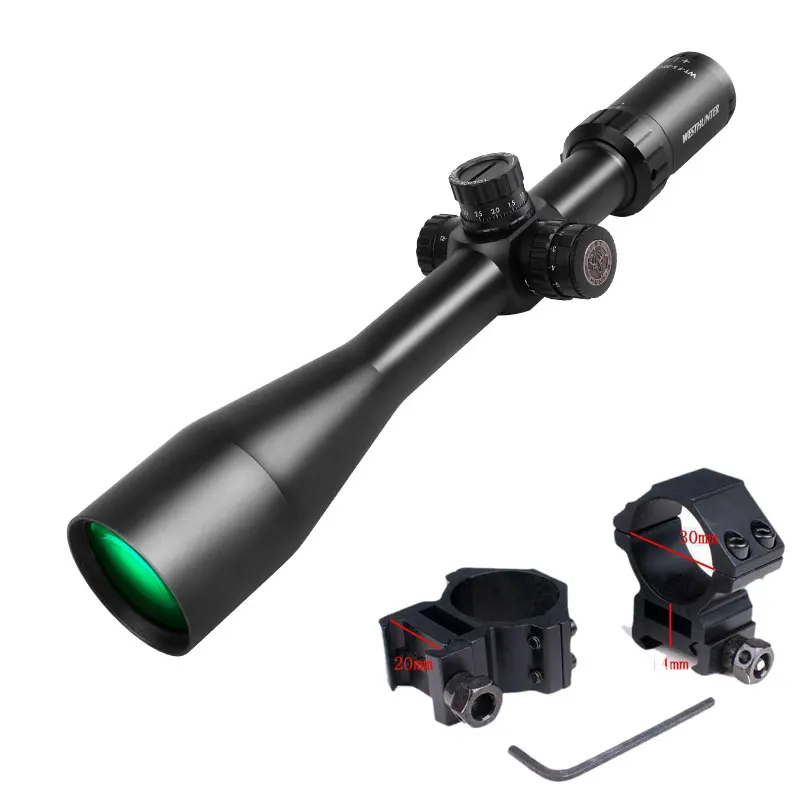 Westhunter WT-F 5-20X50SFIR оптические прицелы охотничий прицел красной подсветкой противоударный 1/10MIL прицел подходит AR15. 233. 308 - Цвет: low 20mm mount
