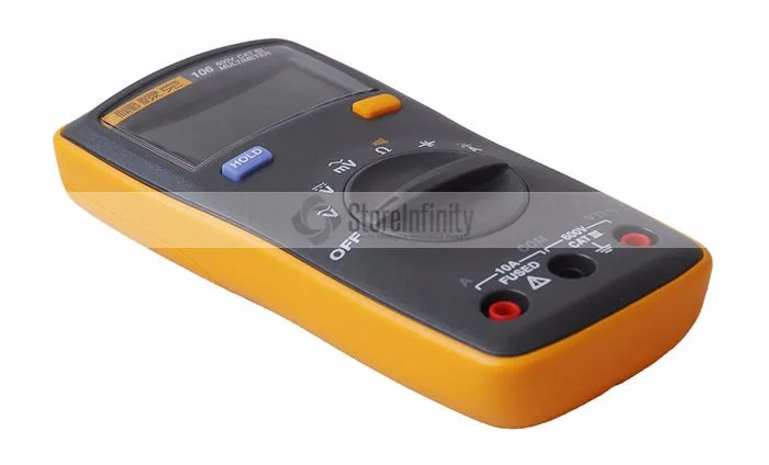 Fluke 106 Ручной цифровой легко переносится мини-мультиметр с мягким чехлом