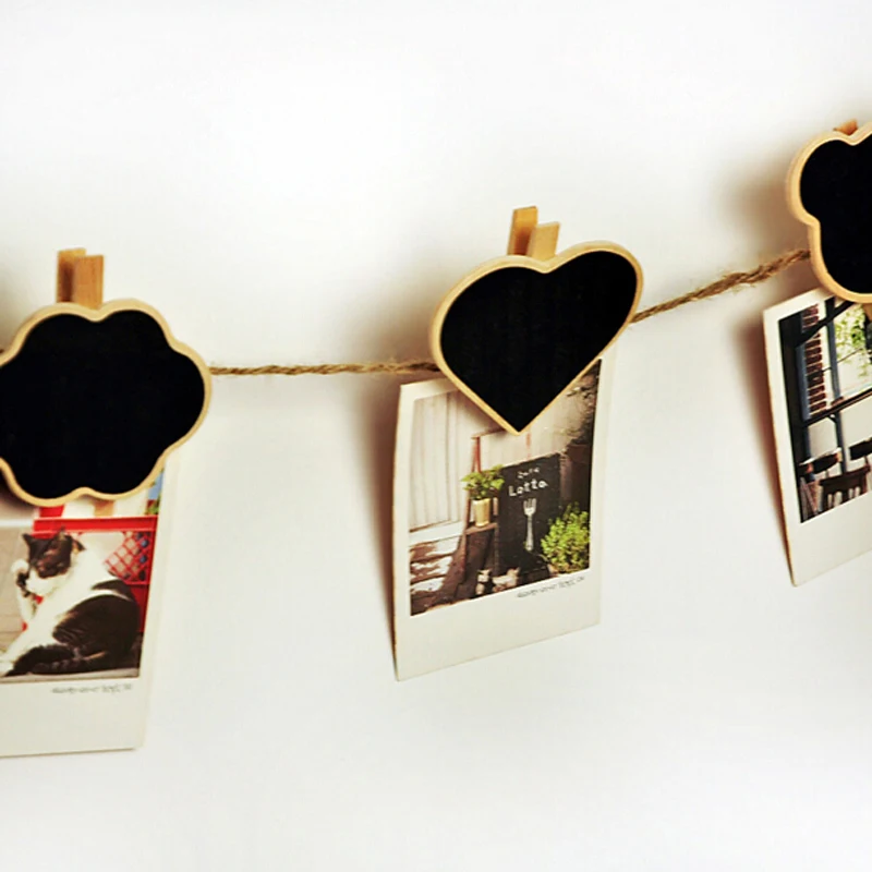 Мини доска деревянная с зажимом 20 шт./лот|Классная доска| |