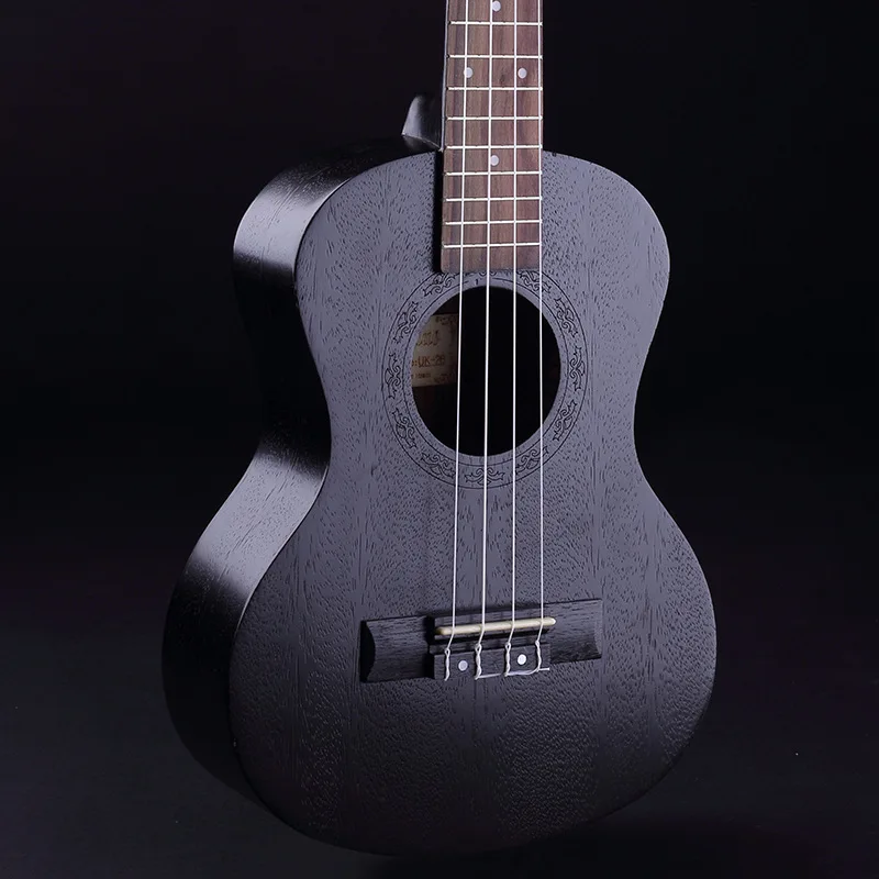 Soprano Concert Tenor Acoustic Electric Ukulele 21 23 26 Inch Mini Guitar Ukelele Black Mahogany Guitarra Plug-in pick up Uke | Спорт и