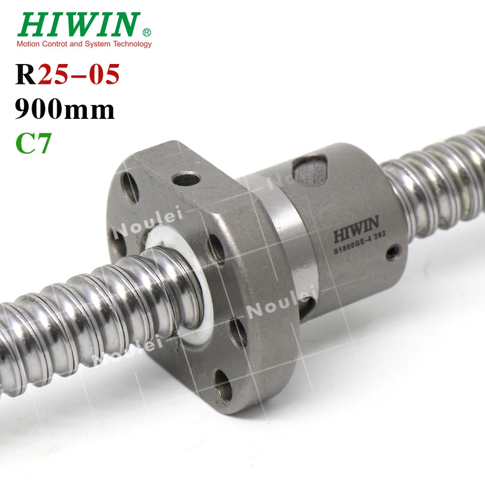 HIWIN FSI 900 мм 2505 5 свинцовый винт ЧПУ набор шариковых винтов и Концевая обработка для