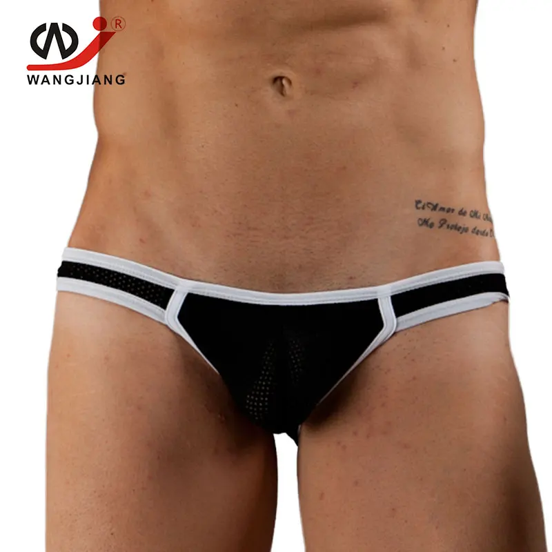 

Mens Briefs Calzoncillos Sexy Gay Men Underwear Slip Mens Nylon Briefs Ropa Interior Hombre Mens Silk Bikini Underwear 1001 SJ