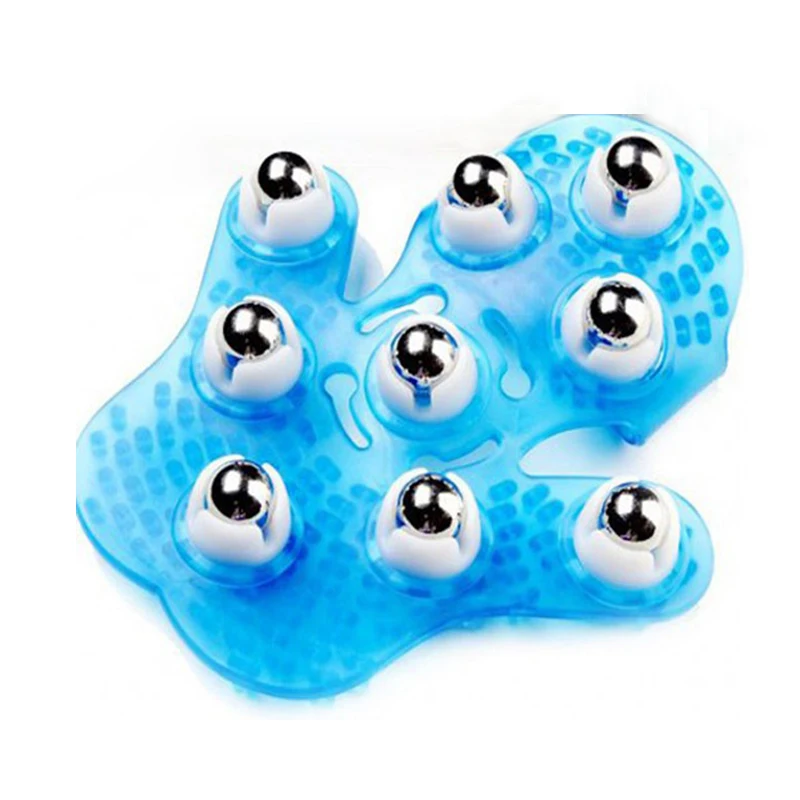 Массаж спины шеи ног 360 градусов роликовый массажер для тела антицеллюлитный