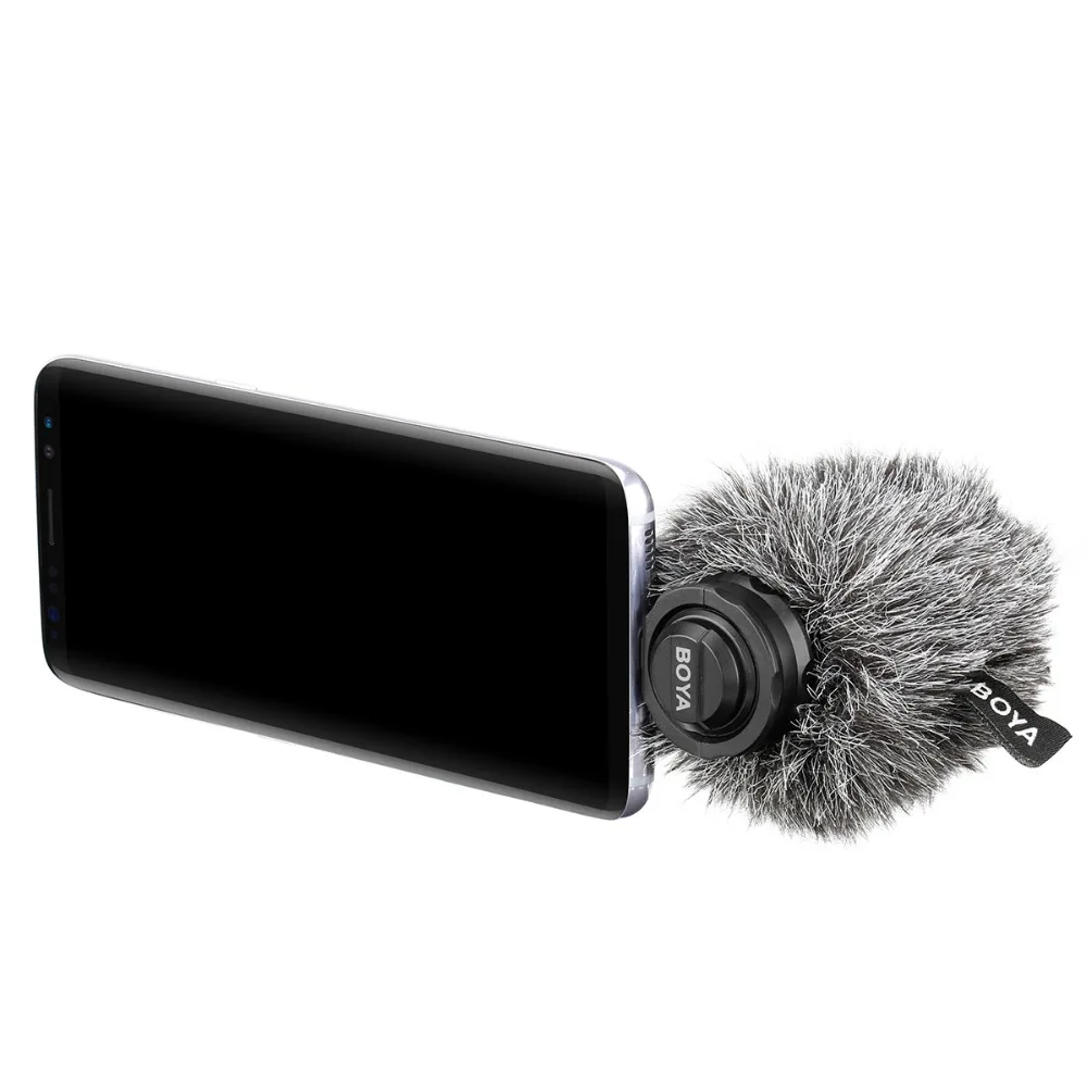 BOYA BY-DM100 Microphone for Android Digital Condenser Stereo Superb sound USB Tybe-C Devices Recording | Электроника
