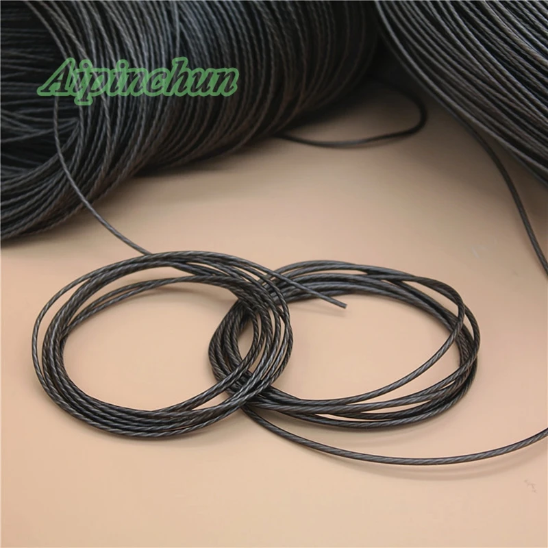 Aipinchun 5 м/лот DIY Серый аудиокабель для наушников Ремонт замены посеребренный OCC 3
