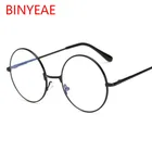Женские круглые прозрачные очки в стиле ретро Брендовые очки для близорукости оправа для ботаника мужские круглые очки с прозрачными линзами