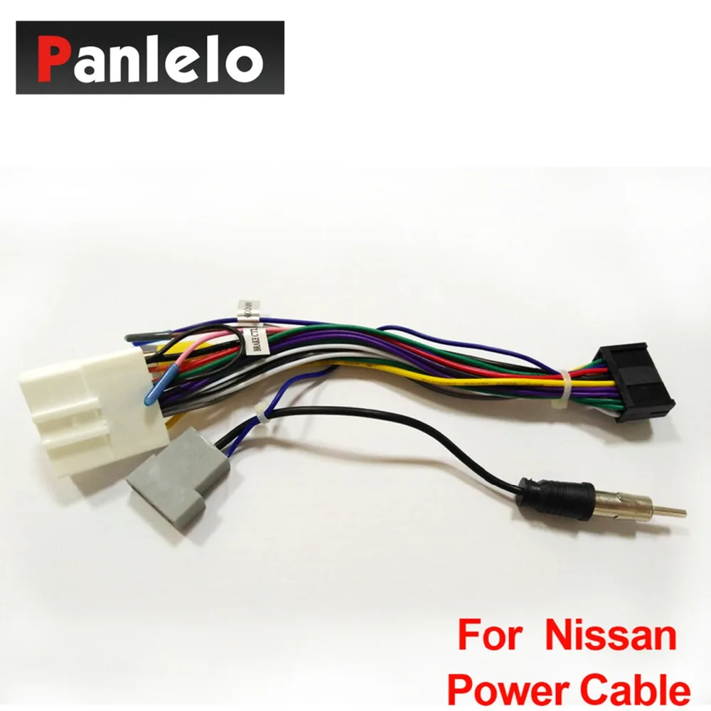 Универсальный 2din Android автомобильный Радио плеер силовой кабель жгут ISO подходит