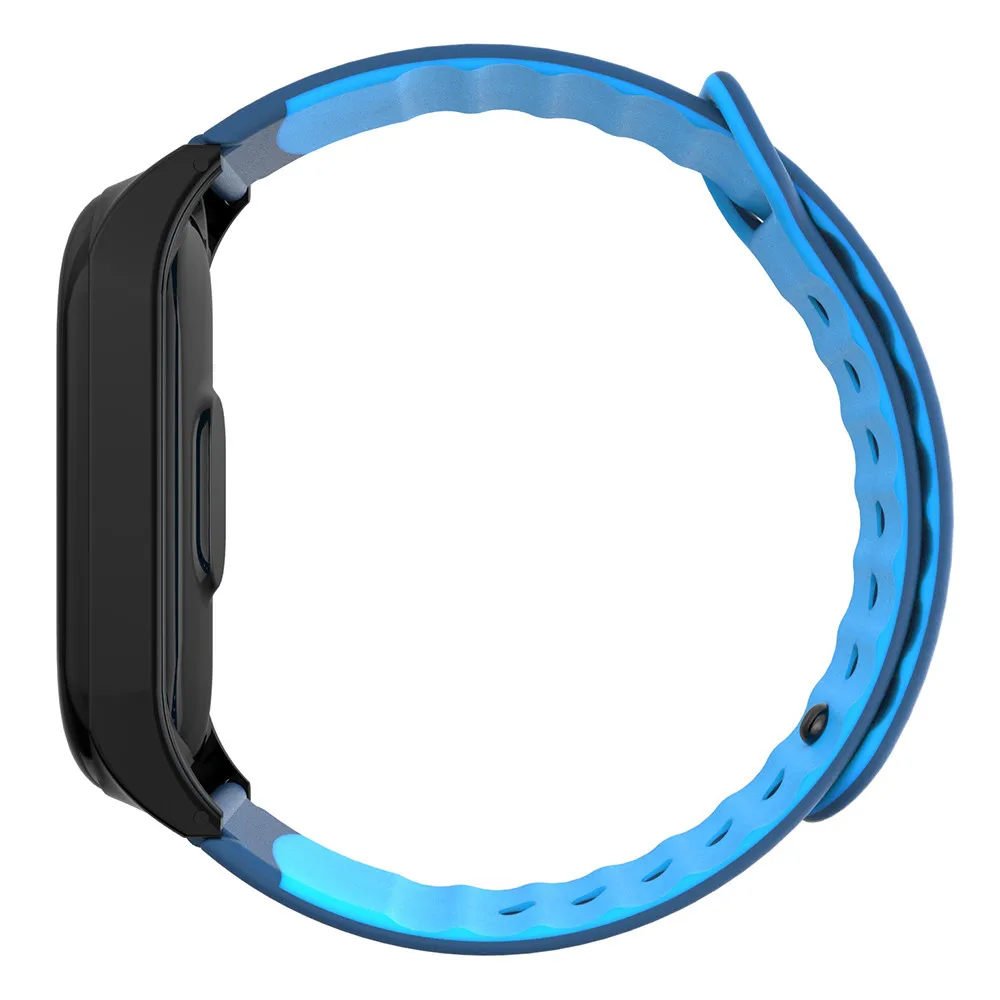 Ремешок на запястье + металлический чехол для Xiaomi Mi Band 3 2019 модные повседневные