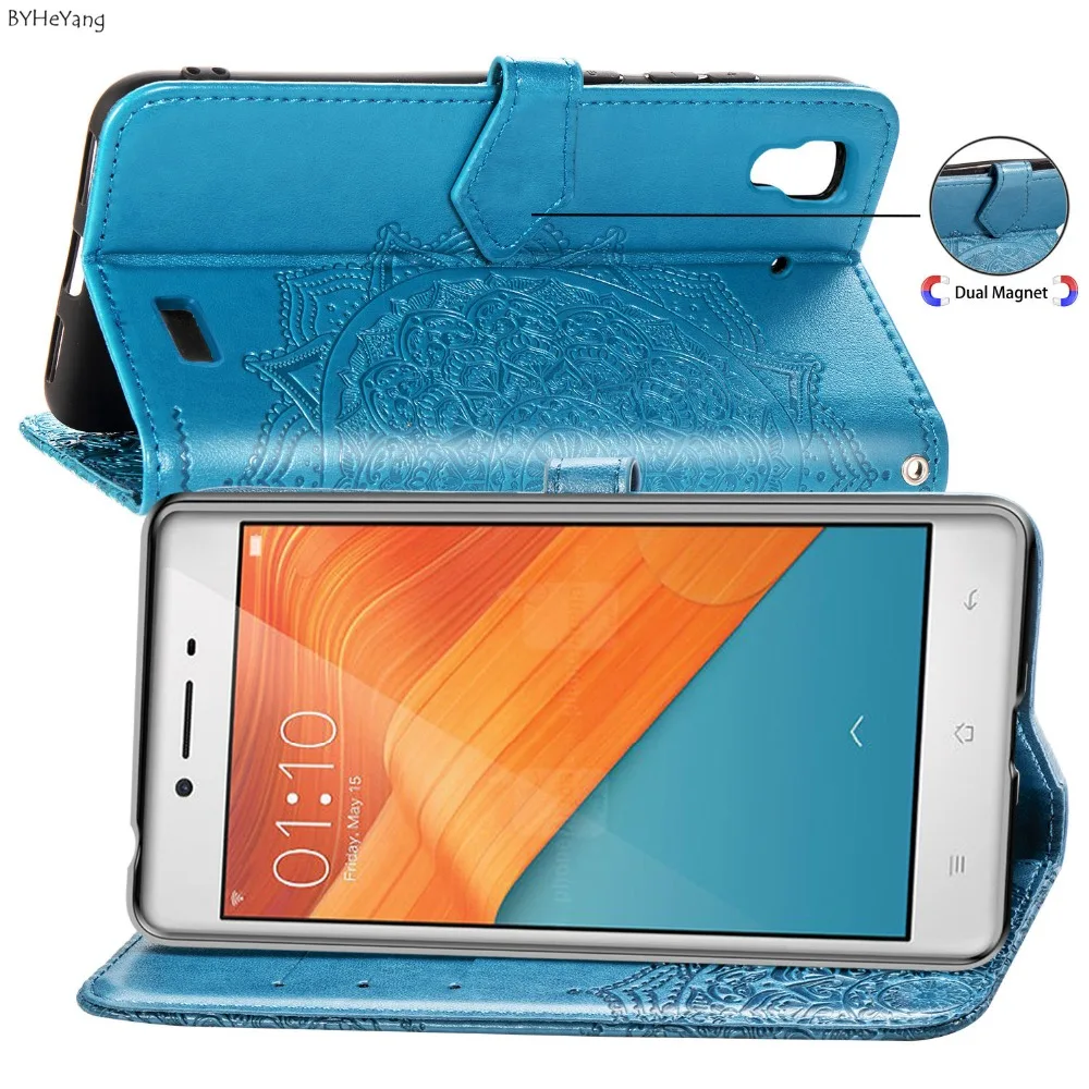 Чехол для OPPO R7 с милым цветком кожаный чехол-книжка Coque чехол отделением карт