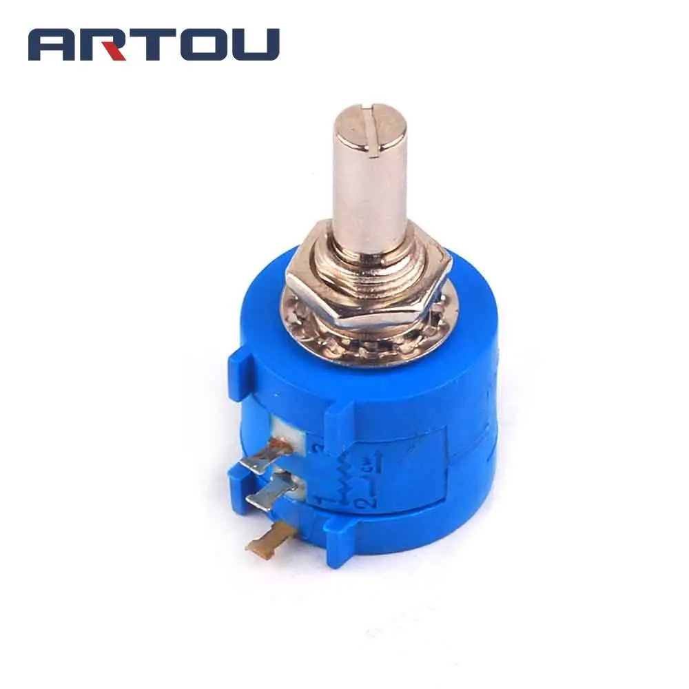 2 шт. 3590S 1K 102L Ом 10 оборотный переменный резистор потенциометр|variable resistor