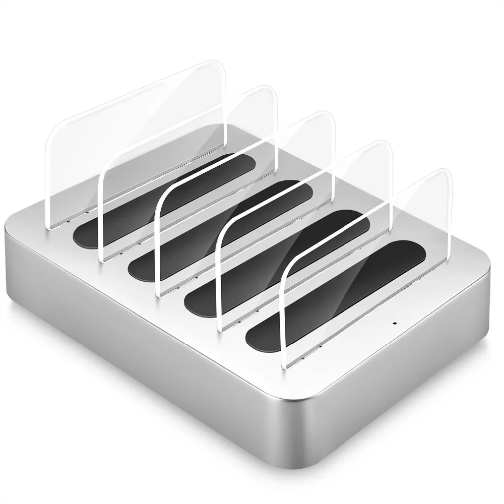 Portable Multi USB QC 3.0 Stand Charger 40W 8A 4-Ports Charging Station Hub Power For iPhone X/iPhone 7 iPad Tablet | Мобильные
