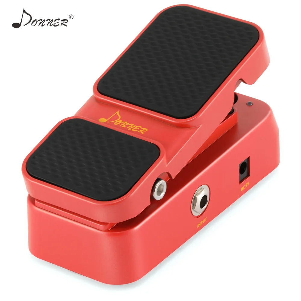 Donner 2 в 1 Vowel Mini Active Wah Volume Effect гитарная педаль